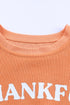 Ribbed Corduroy Oversized Sweatshirt